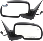 Kool Vue Driver & Passenger Side Truck Mirrors Power Heated For Chevrolet Silver. Fixed Price $151.41.