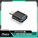Usb 3.0 Otg Adapter For Iphone 15 14 13 12 11 Pro Xs Max Xr 8 Plus 7 6S Ipad. Fixed Price $12.34.