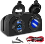 Upgraded Tent Type Panel 12V Usb Outlet, Quick Charge. Fixed Price $27.46.