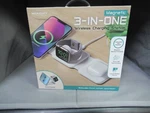 Merkury 3 1 Foldable Wireless Charging Station For Apple And Qi Devices. Fixed Price $23.95.