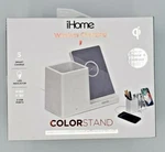 Ihome Wireless Charging Charger Stand Iphone & Samsung Mod: IH-QI2102PAG. Fixed Price $32.97.