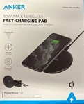 Anker Powerwave 10W Qi Wireless Charger Pad With Wall Included - Black. Fixed Price $16.99.