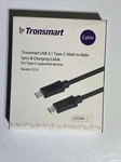 Tronsmart Usb 3.1 Type-c Male To Sync & Charging Cable (length: 1M/3.3FT.). Fixed Price $6.00.