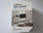 Blueflame 4.8A 24W Dual Usb Travel Wall Charger For Iphone Ipad Smartphones New. Fixed Price $19.99.