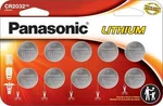 Lot 2-5-10 Panasonic Lithium Battery 3V CR2032 BR2032 DL2032 Button Cell. Fixed Price $54.99.