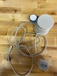 Belkin Boostcharge Pro 2-IN-1 Wireless Charging Dock W/ Magsafe 15W. Fixed Price $68.00.