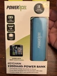 Powerxcel Keychain 2200MAH Bank Up To 8 Hours Talk Time -new Box. Fixed Price $10.95.