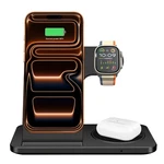 3IN1 Magnetic Wireless Charger Station For Apple Watch Iphone 17 16 15 14 13 12. Fixed Price $25.99.