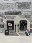 Nfl Ny Giants 2 Pack Magnetic Wireless Power Banks. Fixed Price $32.00.