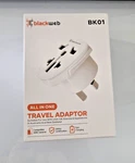 Blackweb In One Travel Adapter BK01 Wall Plug (usa & Uk To Nz Aus). Fixed Price $10.50.