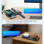 2IN1 Fast Wireless Charger Dual Mat For Apple Watch S11 ULTRA3 Iphone Air 17 Pro. Fixed Price $8.90.
