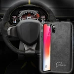 Alcantara Suede Back Case Ultra Thin For Apple Iphone Xr, Xs, Max, 7/8, Plus. Fixed Price $7.99.