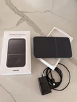 Samsung Wireless Charger Duo Pad Black Qi Charging Cable Wall. Fixed Price $11.00.
