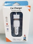 Travelocity Car Charger For Iphone 4S 3GS Ipod Touch Nano New In Box. Fixed Price $9.40.