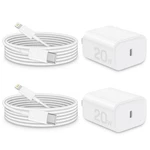 Pack Cxx Phone Charger Fast Charging, Mfi Certified, 20W Usb Block With. Fixed Price $14.95.