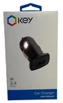 Key PCUU20003GLK 2.4 Amp Car Charger With Usb Port - Black. Fixed Price $8.09.