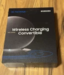 Samsung Fast Charge Qi Wireless Convertible Charging Pad Black CP-PG950. Fixed Price $39.99.