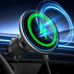 Uptohigh Magsafe Car Mount Wireless Charger 15W Magnetic Air Vent Silver Blue. Fixed Price $16.79.