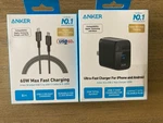 Anker 312 25W Ultra Fast Usb-c Wall Charger & 60 Ft Braided Cable New. Fixed Price $28.95.