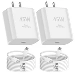 45W Usb 17 Super Fast Charging,iphone Max Charger Block With 6.... Fixed Price $13.05.