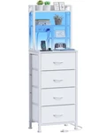 Furnulem Tall Stand, 52.1 Inch Led With Charging Station And.... Fixed Price $102.56.