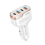 Sunda 60W Usb Fast Car Charger, 4-PORTS Adapter, Dual Type Pd.... Fixed Price $21.34.
