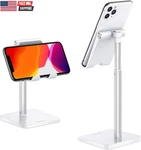 Cell Stand, Adjustable Angle Height Desk Dock Holder For Iphone Air. Fixed Price $24.04.