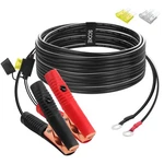 10FT 3.05M 14 Awg Extension Cord Eyelet Terminal With Battery Clamp 12V/ 24V. Fixed Price $18.40.