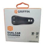 Griffin Dual Usb Car Charger Adapter 2.1A Fast & Compact (GC39750-2) Black. Fixed Price $8.95.