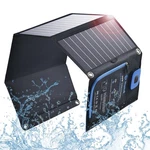 Bigblue Portable Solar Charger 28W With Digital Ammeter, 25.4% High-ef. Fixed Price $84.69.