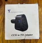 Latough Black CCS1 Tsl Adapter Compatible With Tesla And Charger. Fixed Price $75.00.