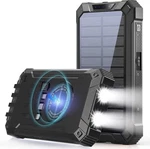 Goodaaa Power Bank Wireless Charger 36000MAH Built In 4 Cables Six Outputs 15W. Fixed Price $39.99.