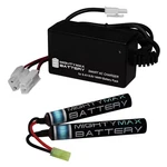 8.4-VOLT 1600MAH Butterfly Replaces Kwa KM4 SR10 2GX Aeg Plus 8-VOLT Charger. Fixed Price $42.47.