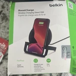 Belkin 10W Qi Wireless Fast Charging Stand. Fixed Price $18.00.