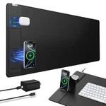 Abc.mat Wireless Charging Mouse Pad Foldable Phone Holder 20W Pd Adapter - Black. Fixed Price $75.10.