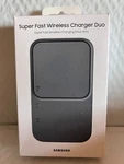 Samsung - 15W Duo Fast Wireless Charger Pad With Cable Only Black New!!. Fixed Price $23.95.