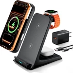 Eazpower Wireless Charger For Thick Cases Of 10MM/OTTERBOX/HEAVY Duty, 3 In 1.... Fixed Price $60.57.