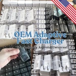 For Samsung Android Adaptive Fast Charging Usb Wall Charger Adapter Ac Plug Lot. Fixed Price $7.10.