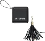 Letscom Power Bank W/lcd Display, Charging Cords, Tassel, Etc. - Black. Fixed Price $14.99.