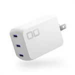 Cio 65W Usb-c Charging Block, Compact 3-PORT Gan Charger 67W-3C-3PORT, White. Fixed Price $73.22.