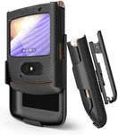 Hard Case Cover + Belt Clip Holster Combo For Motorola Razr 5G Flip Phone (2020). Fixed Price $14.95.