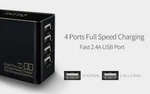 Tattu 34W Ports Usb Ac Adapter 6.8A Wall Charger For Iphone, Ipad, Samsung, Sm. Fixed Price $14.99.