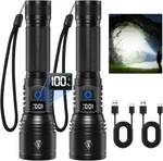 Linterna Led Recargables Tacticas Militar De Alta Potencia Bateria Flashlight. Fixed Price $31.99.