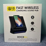 Azpen Dockall D100 - Qi Wireless Charger Sound Hub Samsung Or Iphone. Fixed Price $29.99.