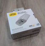 Otter Box Premium Pro Wall Charger W/ Gan Tech Chargeur Mural 72W 2-USBC 1-USBA. Fixed Price $31.00.