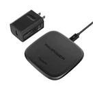 Ravpower Qi Fast Wireless Charger + Qc 3.0 Adapter RP-PC066 Hyperair 7.5W 10W. Fixed Price $19.98.