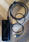 Omaker S-X5 Black Portable 10000MAH Capacity Dual Power Bank W/ Output Cab. Fixed Price $19.99.