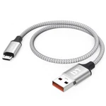 Dteedck Micro Usb Cable 1FT Short 15W Fast Charging & 480MBPS Feet, Silver. Fixed Price $8.76.