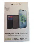 Mophie Snap+ Mini Wireless Magsafe 5000MAH Charger Battery W/ Card Slot - New !!. Fixed Price $24.75.