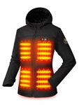 Ptahdus Womens Heated Jackets 5 Zones Battery Pack Included, With Hand W.... Fixed Price $107.94.